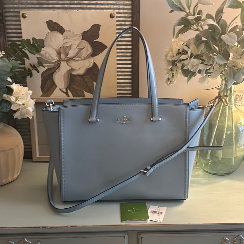Kate Spade Blue Leather Purse